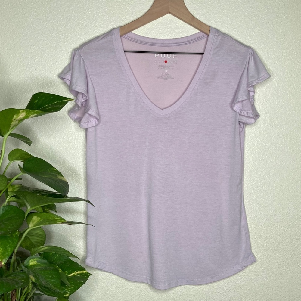 Ruffle Sleeve Top